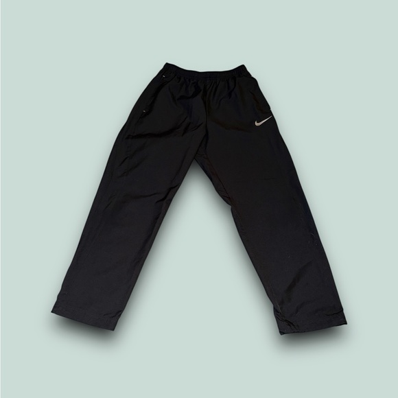 Nike Dry Fit Men's Team Woven Training Black Pants 904620-010 Size Large - Picture 2 of 6